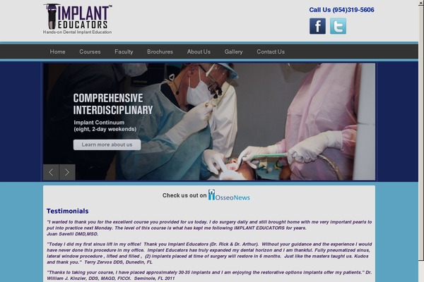 implanteducators.com site used Alienship_child_theme