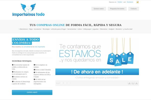 importamostodo.com site used Valera Theme