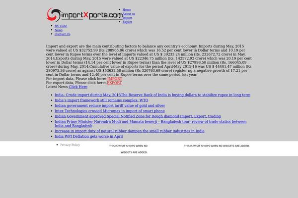 importxports.com site used Import