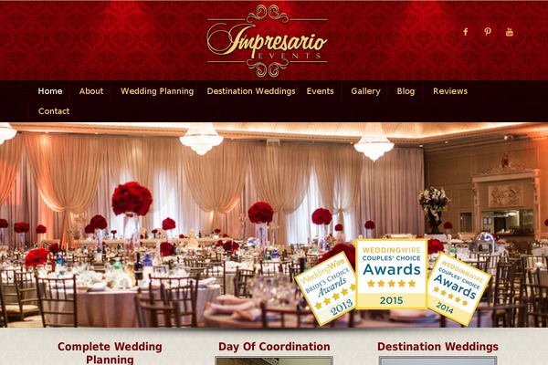 impresarioevents.ca site used Impresarioevents