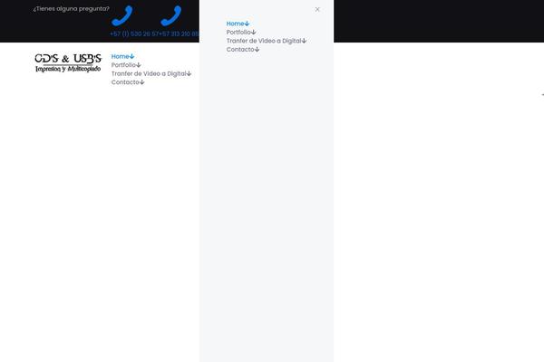BeTheme Child theme site design template sample