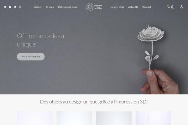 Atelier theme site design template sample