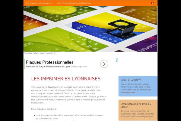 imprimerie-lyon.net site used Imprimerie