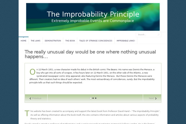 improbability-principle.com site used Trim Child