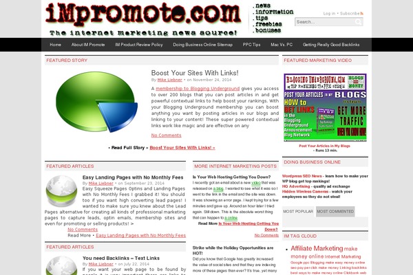 impromote.com site used Proximity