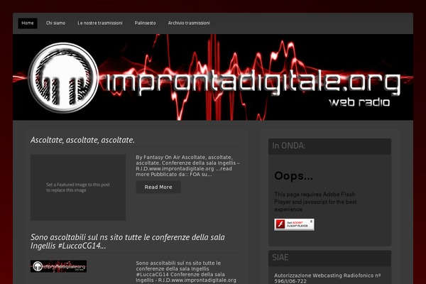 improntadigitale.org site used Clubmusic
