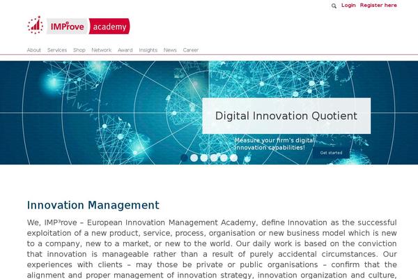 improve-innovation.eu site used Riley