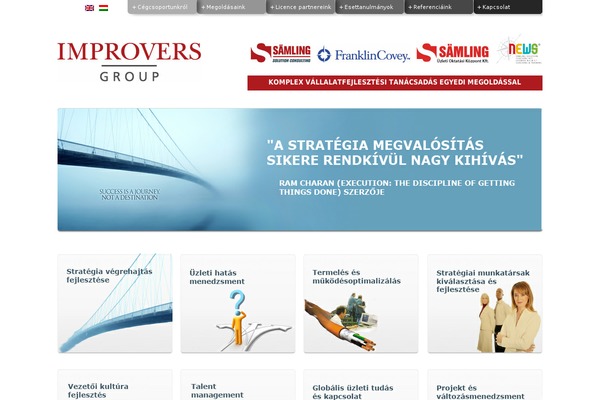 improversgroup.hu site used Improvers