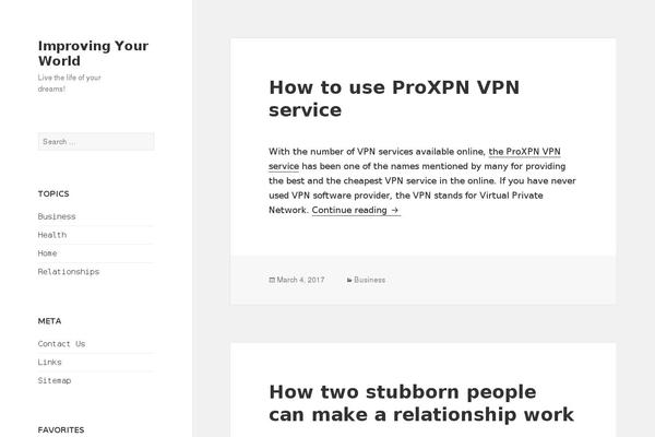 Twenty Fifteen theme site design template sample