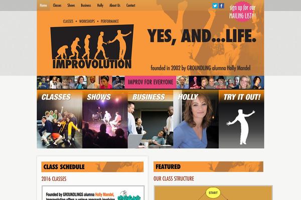 improvolution.org site used Improv