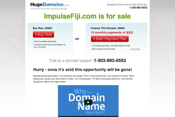 impulsefiji.com site used Impulsefiji