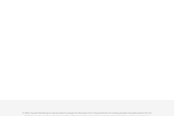 Infinite theme site design template sample