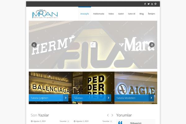 imranreklam.com site used Imranreklam