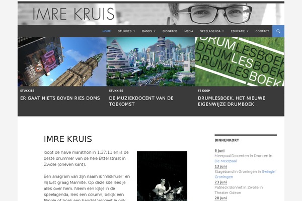 Twenty Fourteen theme site design template sample