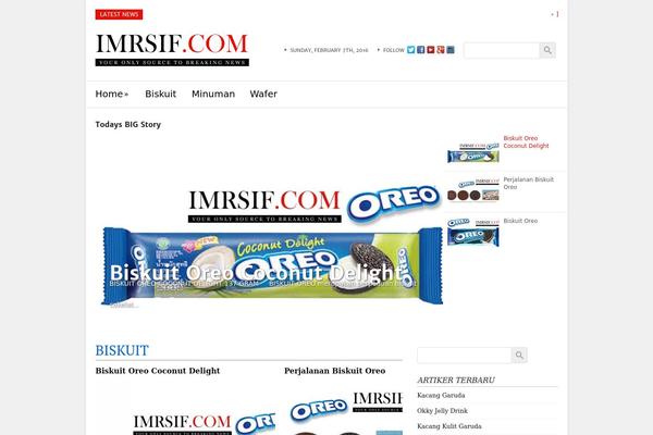 imrsif.com site used Newspost-codebase