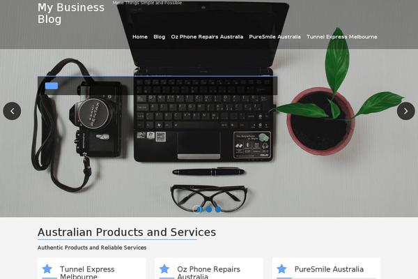 in-business.org site used Business-prime