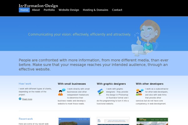 Ovation Blog theme site design template sample