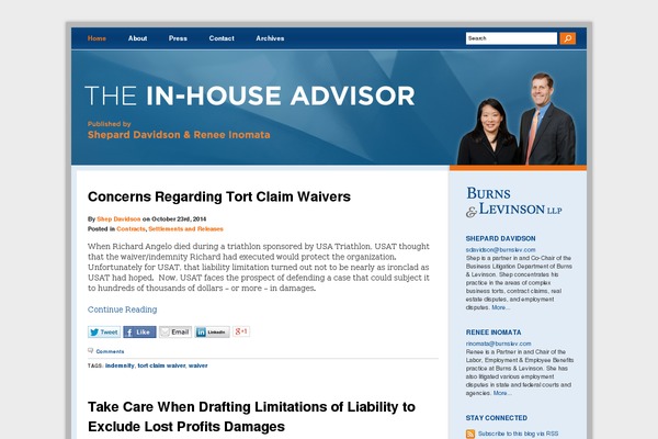 in-houseadvisor.com site used B0001435-theinhouseadvisor