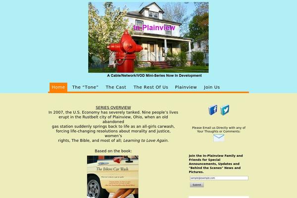 Orangi theme site design template sample