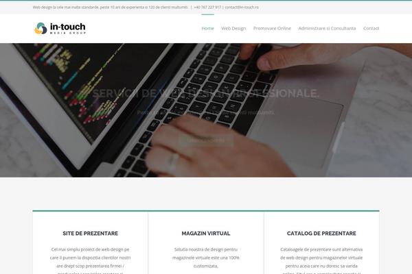 Avada theme site design template sample