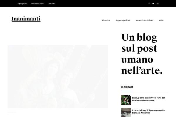 inanimanti.com site used Fabriq