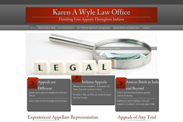 Lawyer theme site design template sample