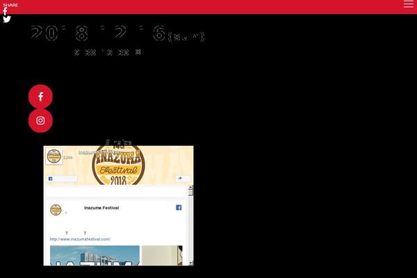 Site using Ditty News Ticker plugin