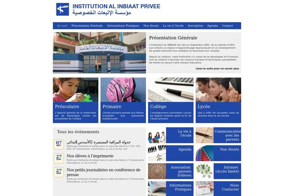 inbiaat.com site used Blue-label
