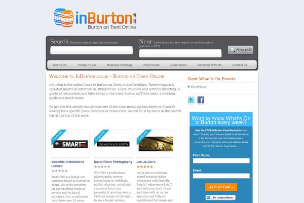 inburton.co.uk site used Wplocalplaces
