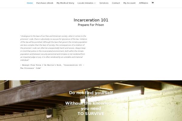 Divi Child theme site design template sample