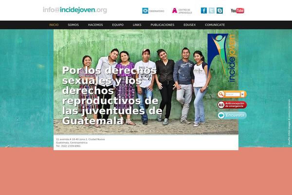 incidejoven.org site used Pixelbyt