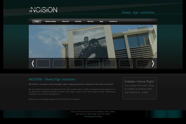 incision.ie site used Photoworks