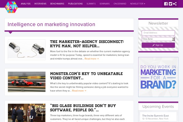 incite WordPress theme, websites list used incite theme incite theme websites examples