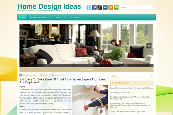 Espace theme websites examples
