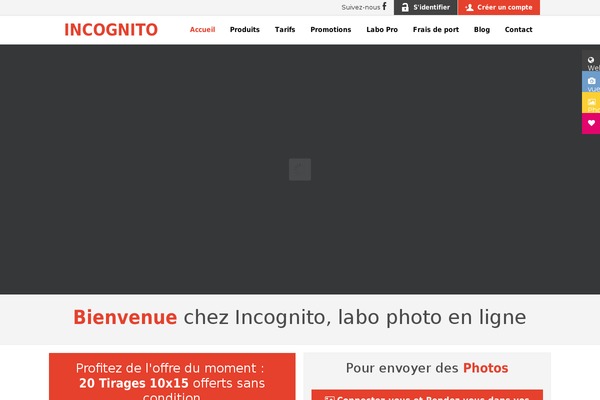 incognito.fr site used Brightbox