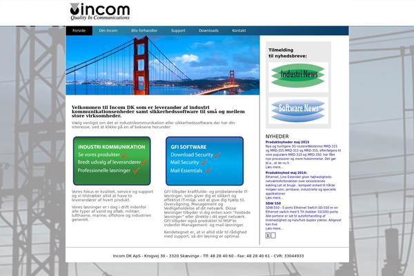incom.dk site used Incom