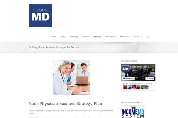 Avada theme site design template sample