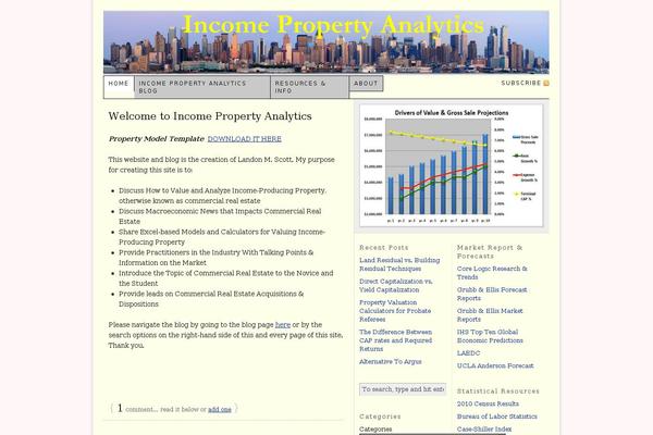 Thesis 1.8 theme site design template sample