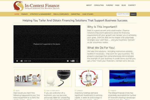 incontextfinance.com site used Dawn