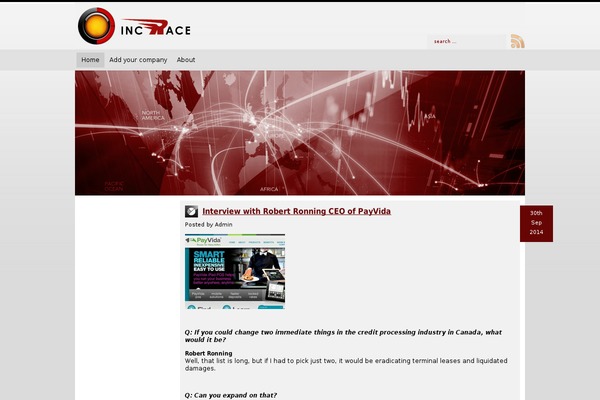 incrace.com site used 12rce