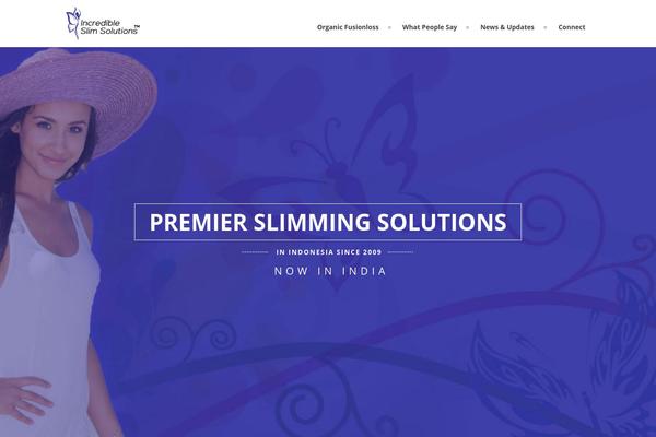 incredibleslimsolutions.com site used Theme2