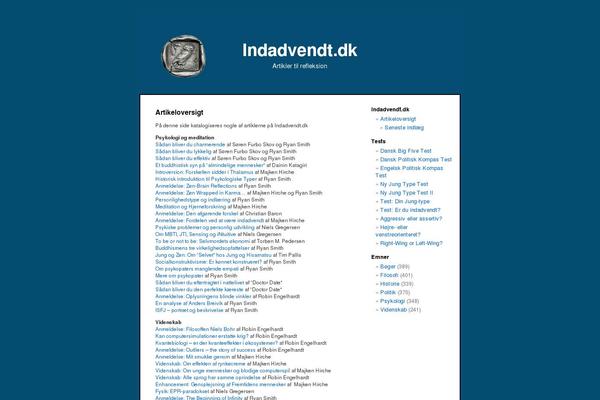 indadvendt.dk site used Toilet