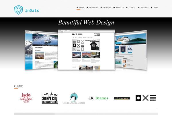 Clifden theme site design template sample