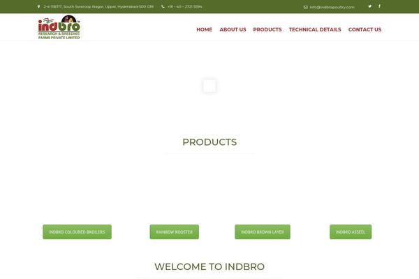 Industrial theme site design template sample