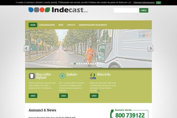 indecast.it site used Theme1831