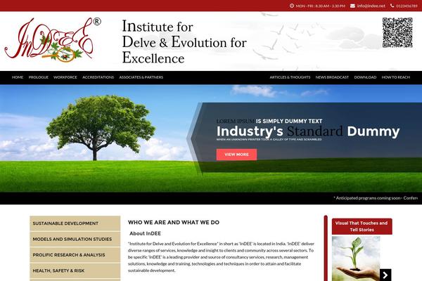 Cardinal theme site design template sample