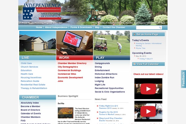 indeecommerce.com site used Indycomm
