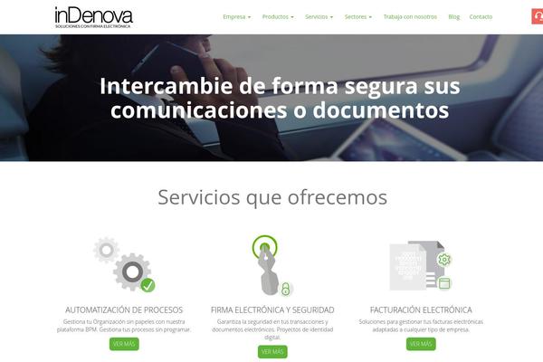 indenova.com site used Indenova