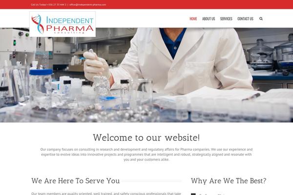independent-pharma.com site used Ipharma-child-theme