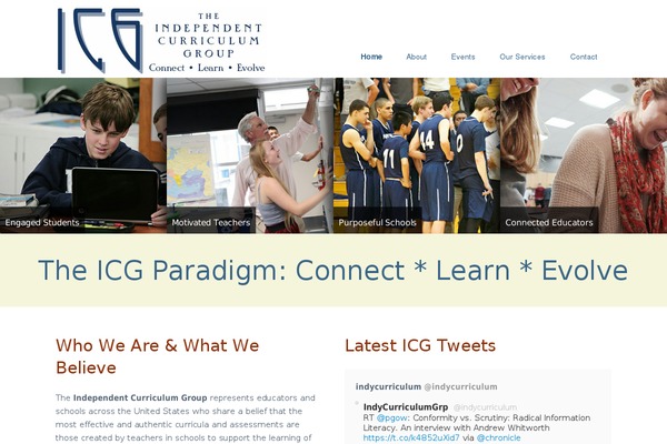 independentcurriculum.org site used Independentcurriculumgroup.org